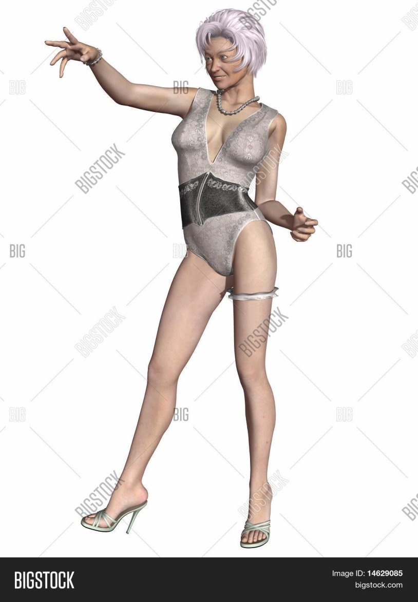 Drawn erotic grandmother