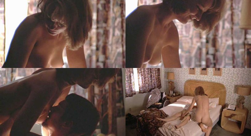 Beautiful naked in a hammock photo