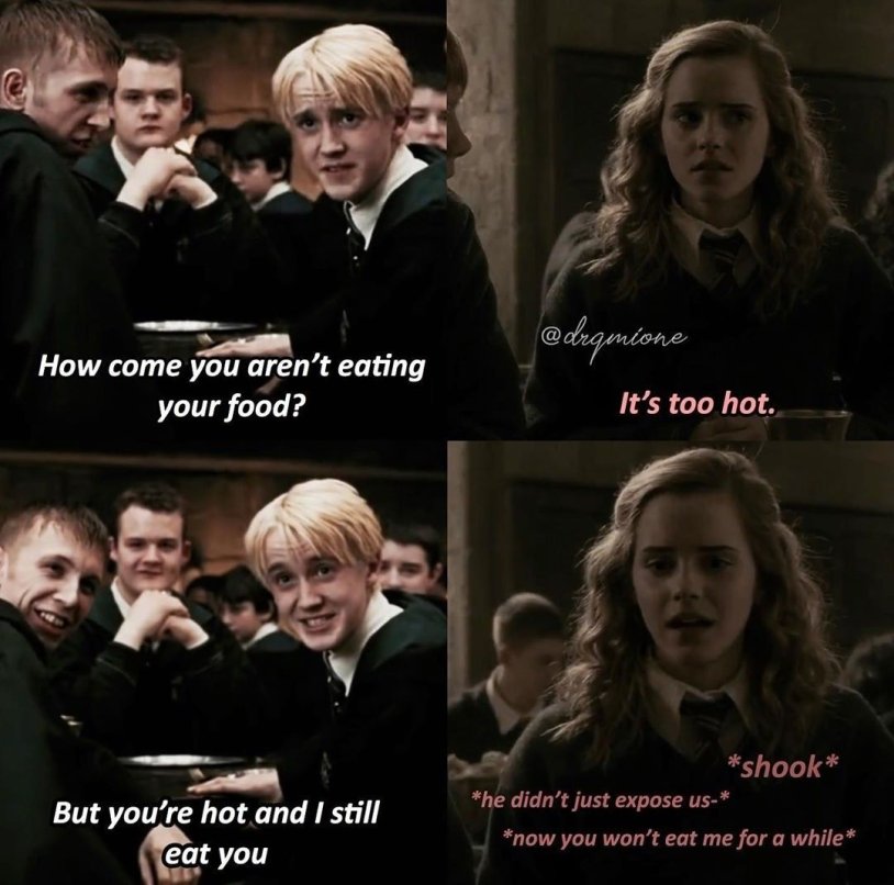 Harry Draco Hermione