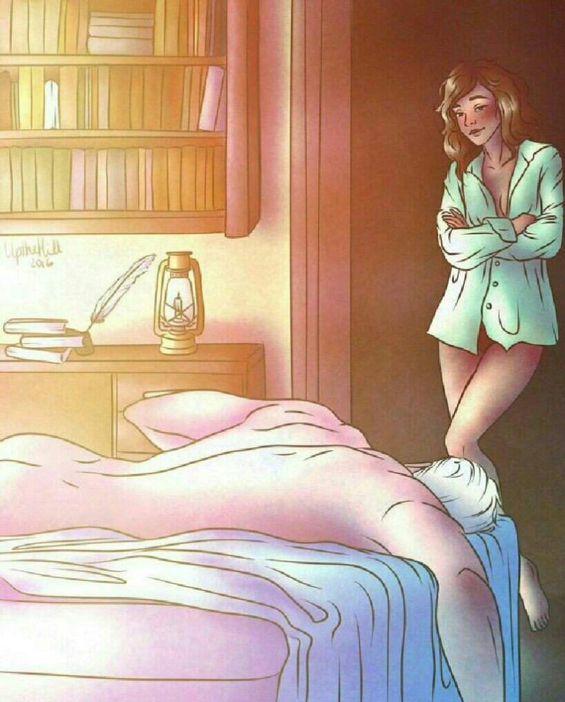 Upthehill Art Draco and Hermione