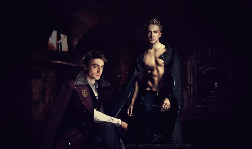 Harry Potter's characters in anime style