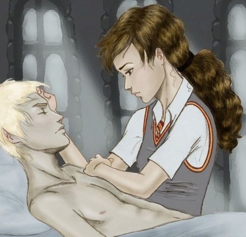 Harry Malfoy and Hermione comics