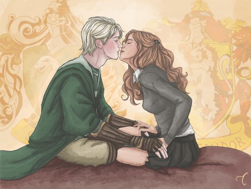 Draco Malfoy and Hermione Granger