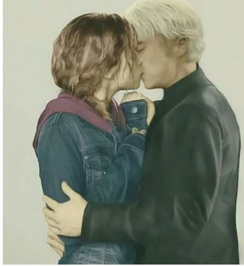 Lucius Malfoy and Hermione Granger