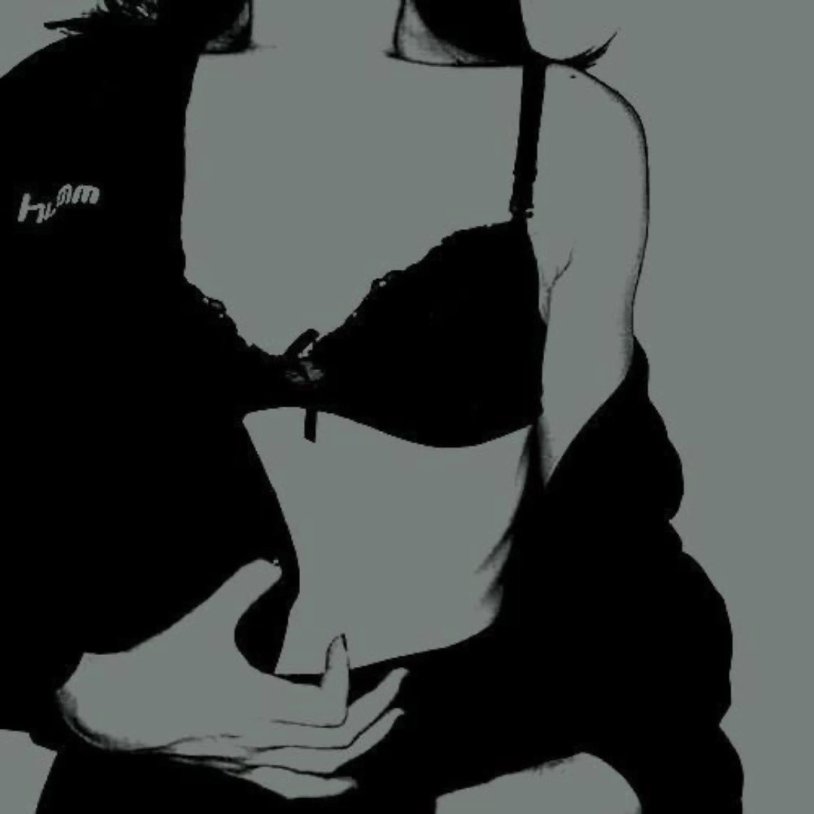 Naked blonde with a tattoo