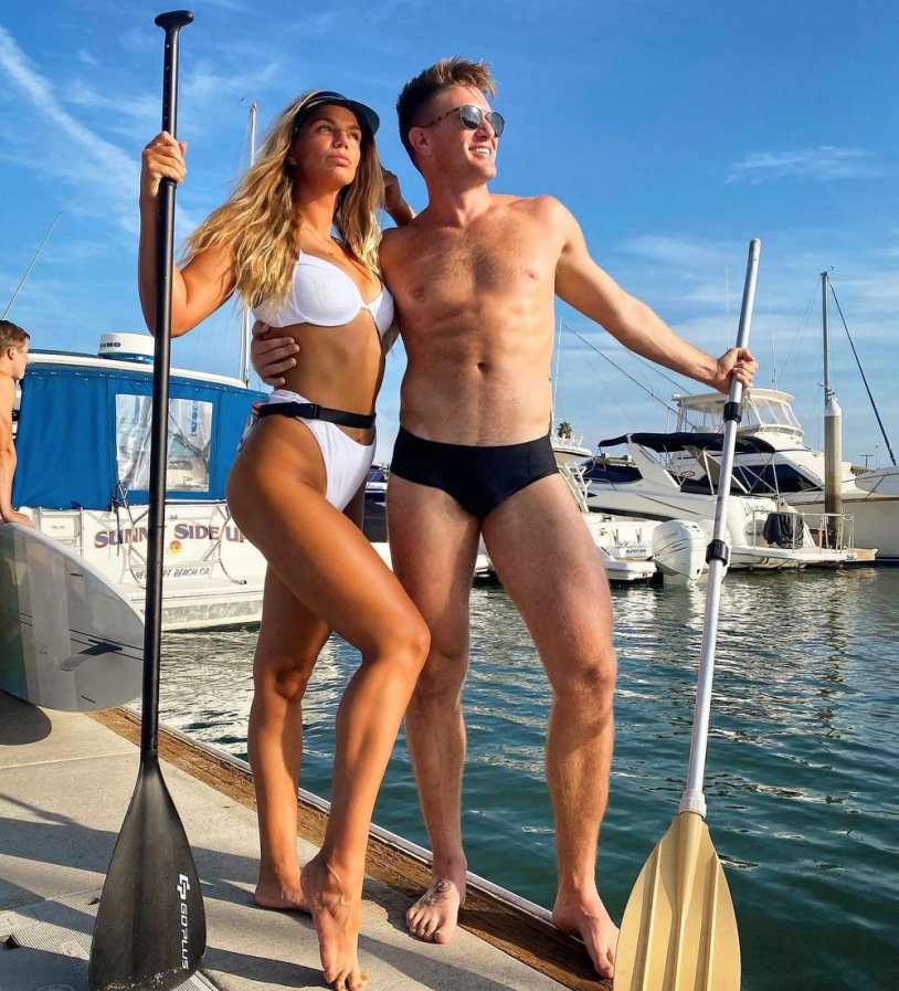 Julia Efimova in a swimsuit