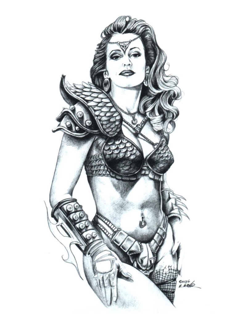 Freya goddess Scandinavia Tatu