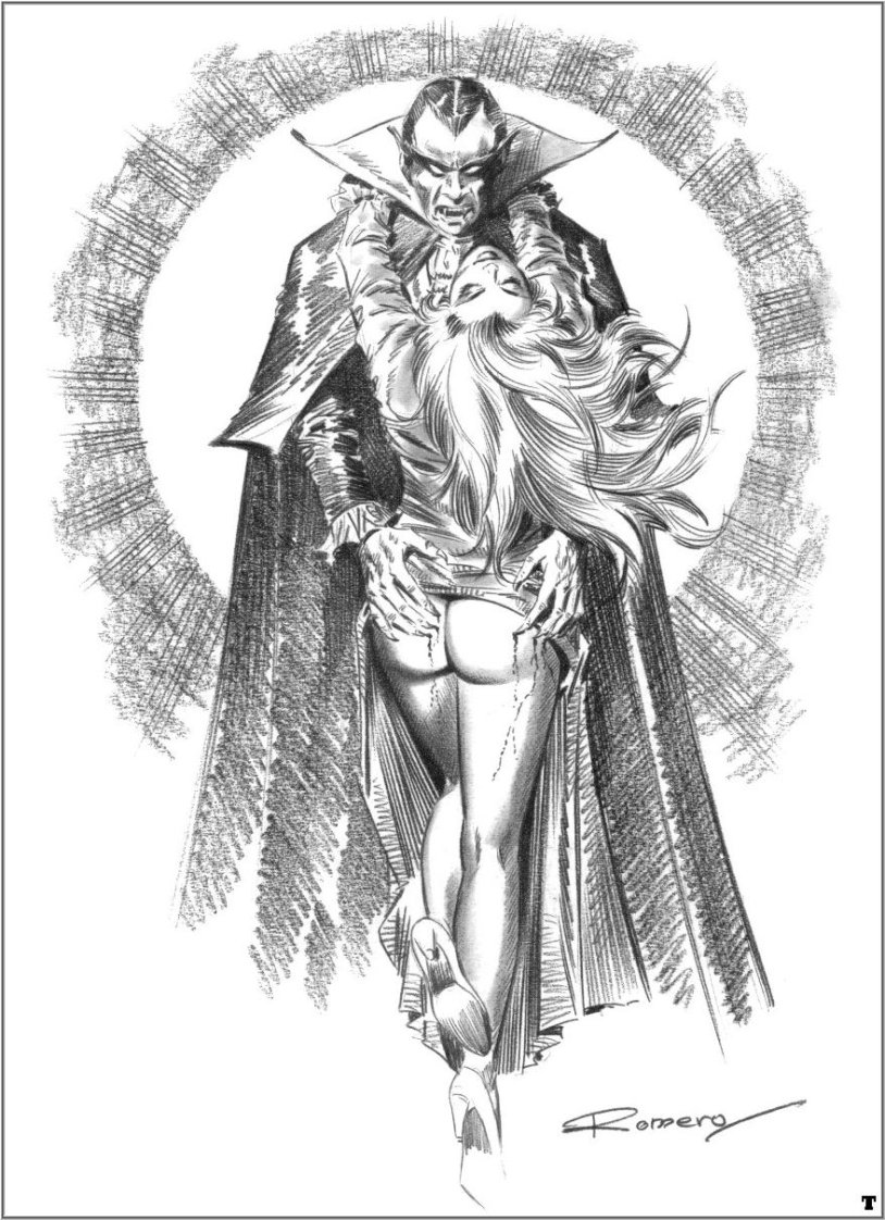 Tattoo on the leg to the knee male