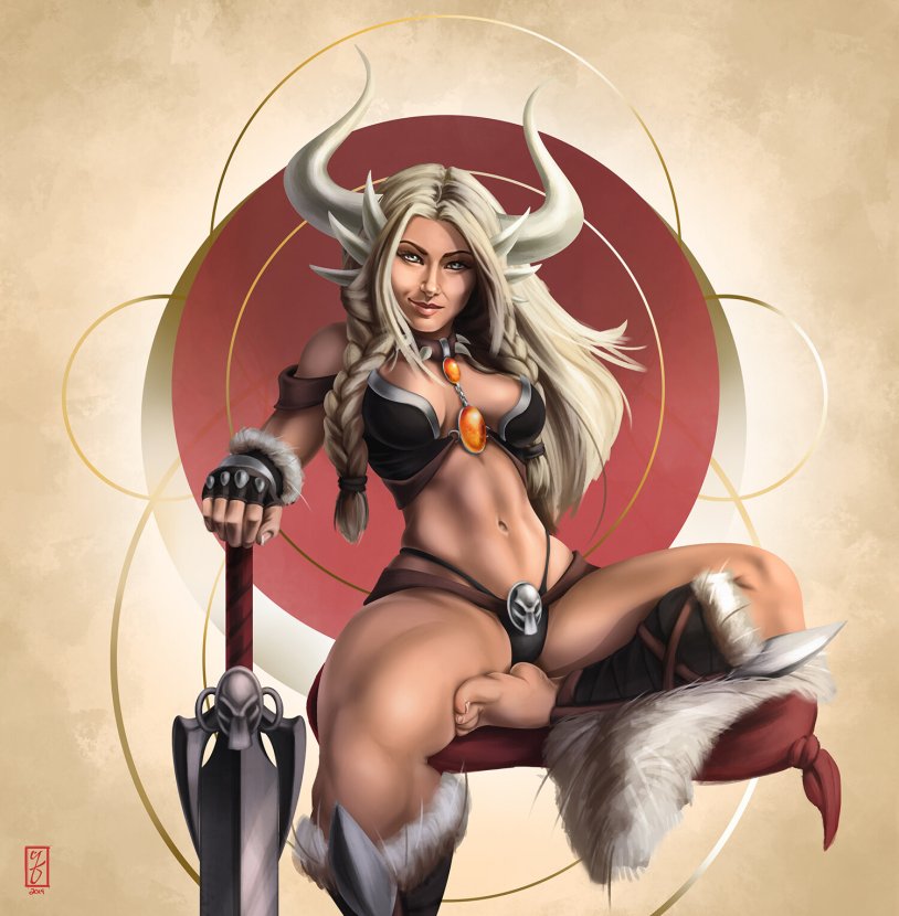 Minotaur girl