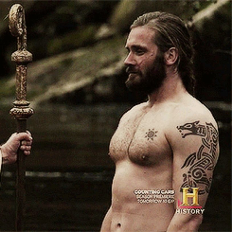 Valkyrie Tattoo on the back male