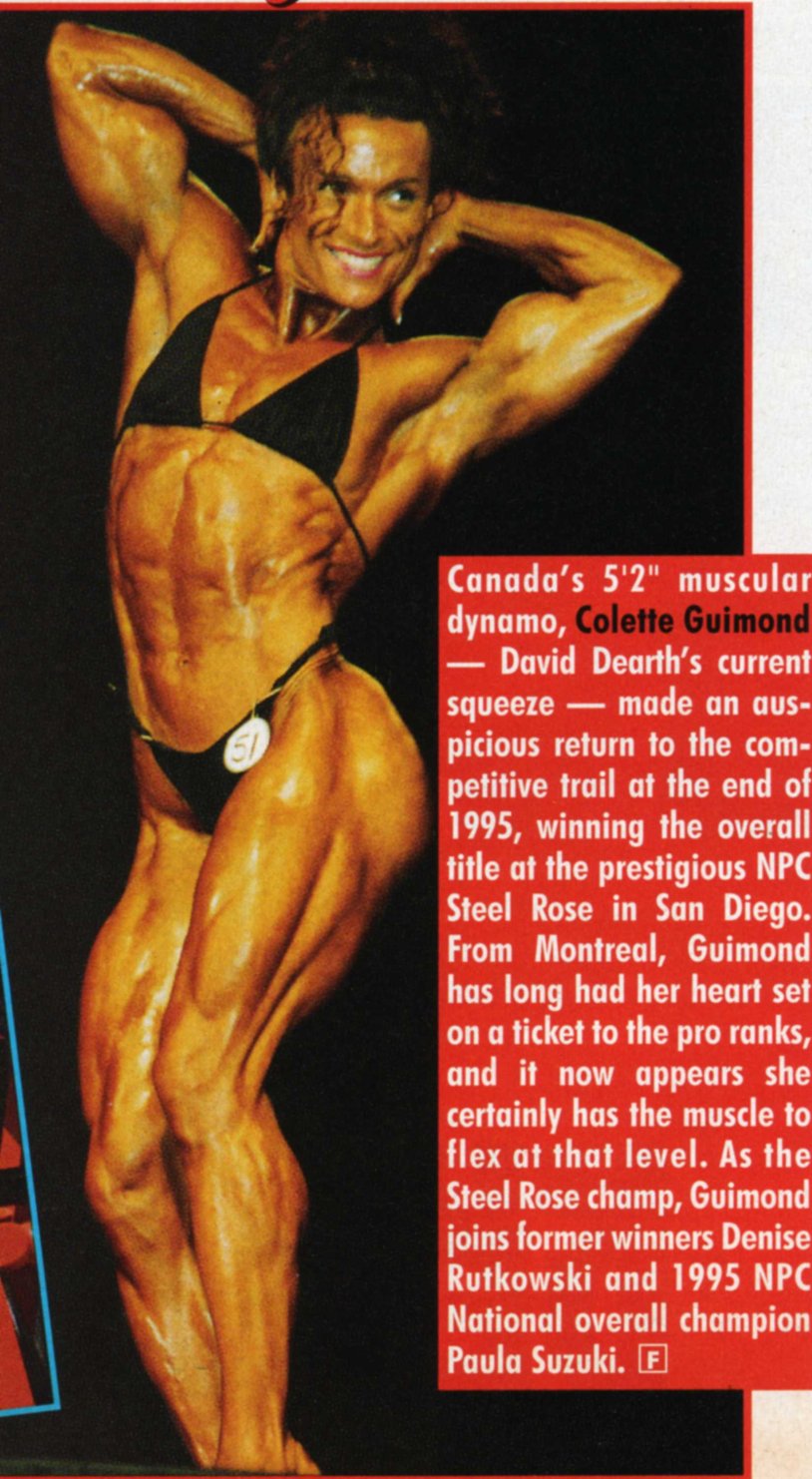 Bodybuilder Natalya Romashko