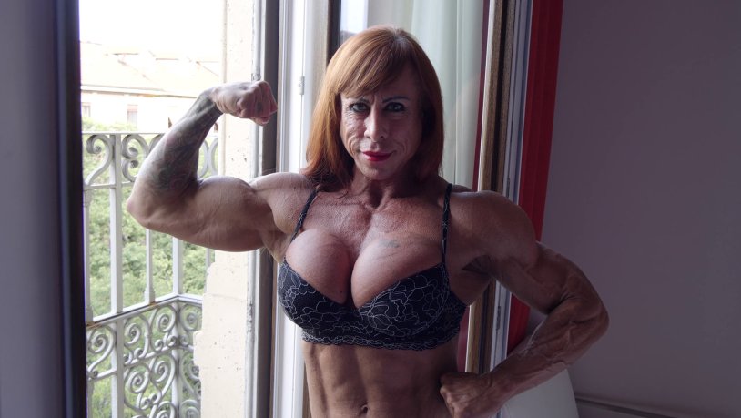 Woman Bodybuilder Toples