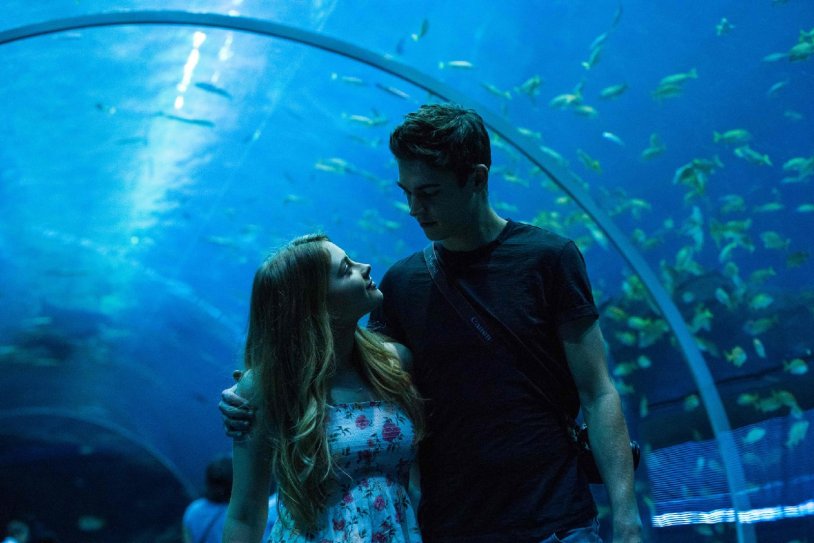 Hardin and Tessa in the shower