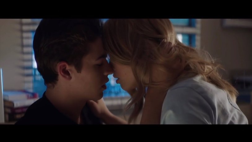 Hardin and Tessa in the shower