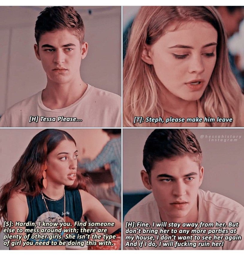 Hardin and Tessa Selfie