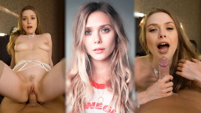 Elizabeth Olsen Deepfake lesbian
