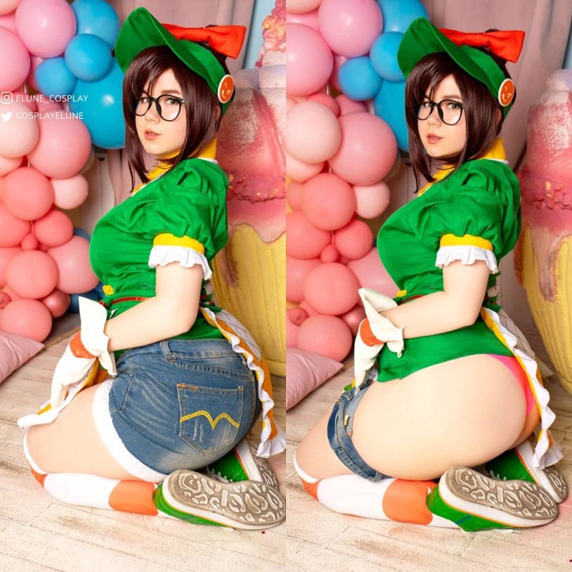 Elune Cosplay Naked Lisa