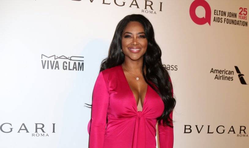 Kenya Moore in a swimsuit
