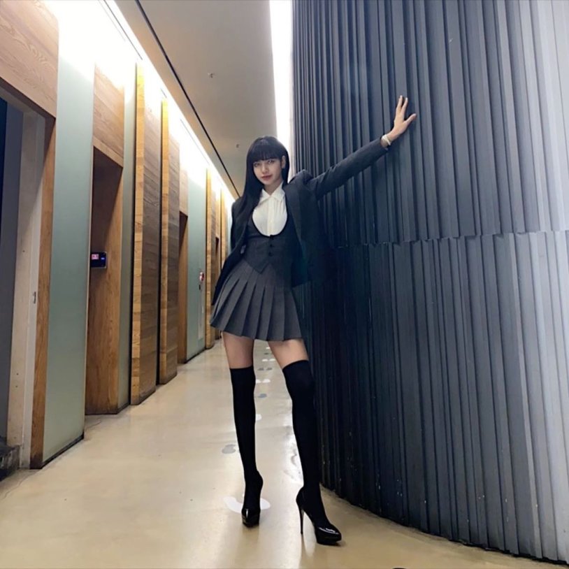 Lalisa Manoban in underwear