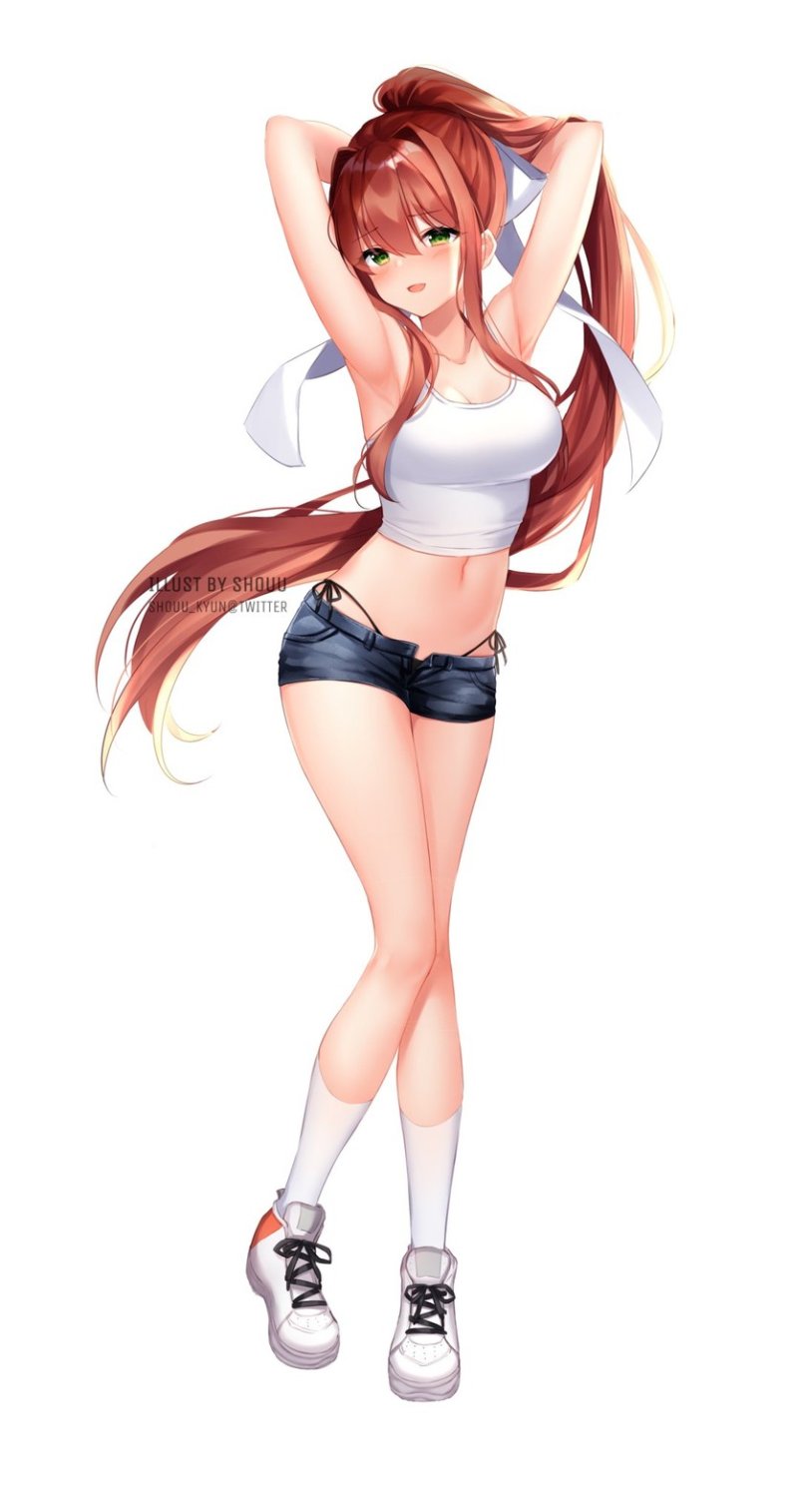 Saeri and Monica in swimsuits