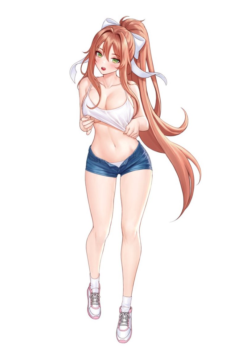 DDLC Natsuki in underwear