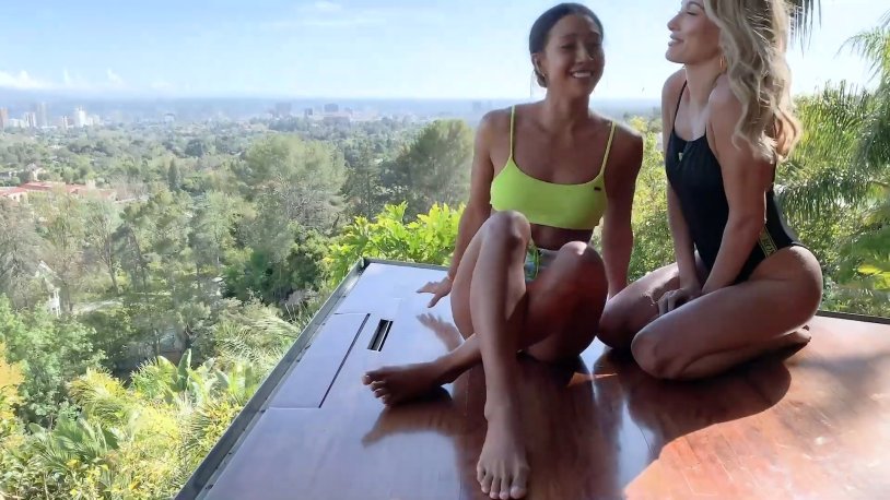 Kelia moniz hailey baldwin