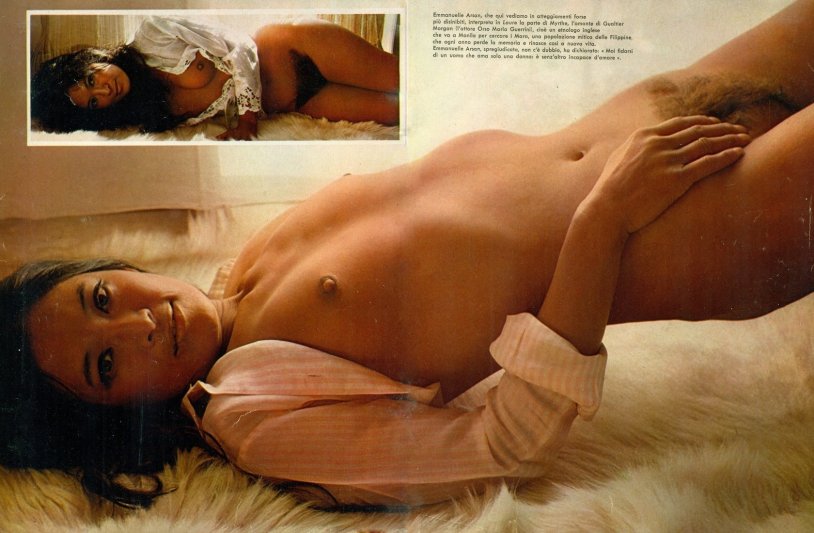 Emmanuel in nature smiles naked