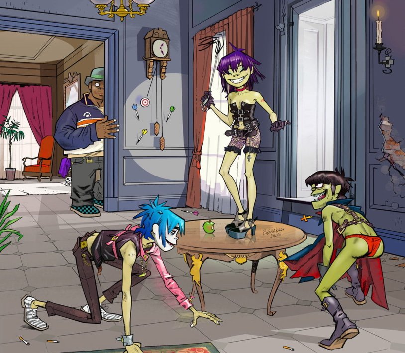 Gorillaz Humans