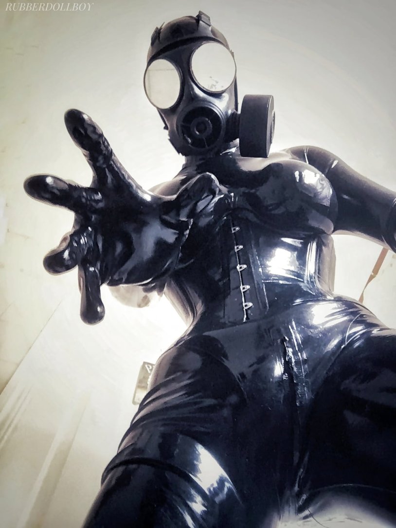 GAS MASK Heavy Rubber