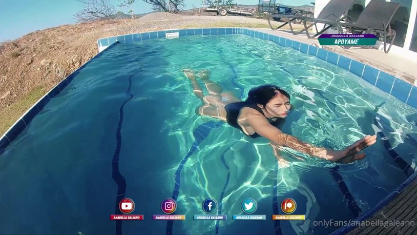 Swimming in the pool