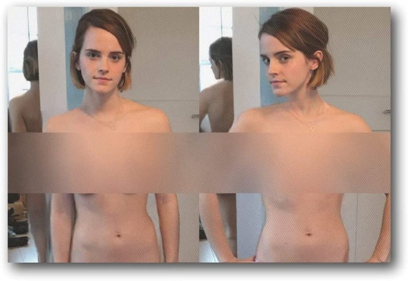 Emma Watson without panties