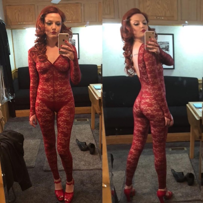 Emily Foreign Ministry in a swimsuit