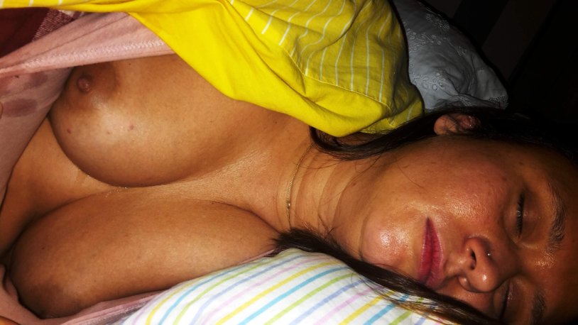 Busty Teen Horney Sleep