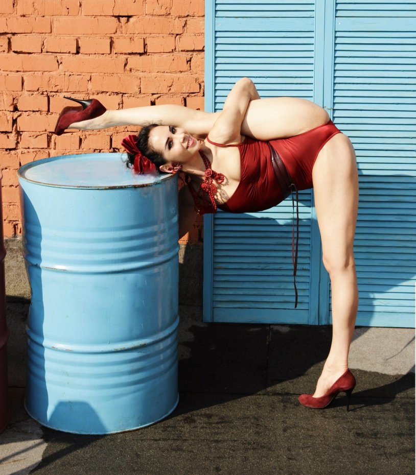 Naked gymnast Alexander