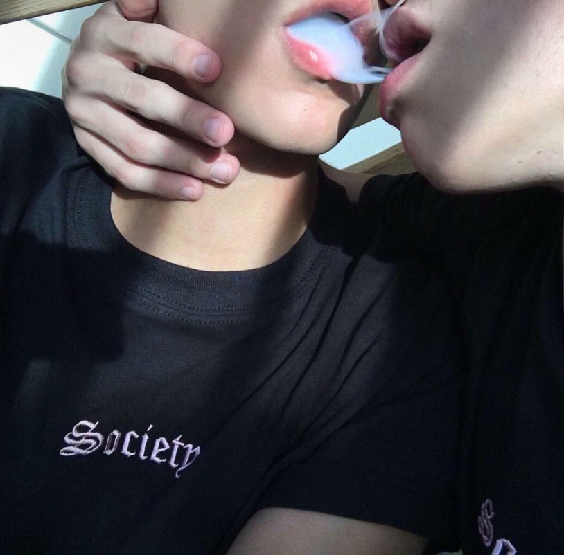 Girl with fakk cartoon