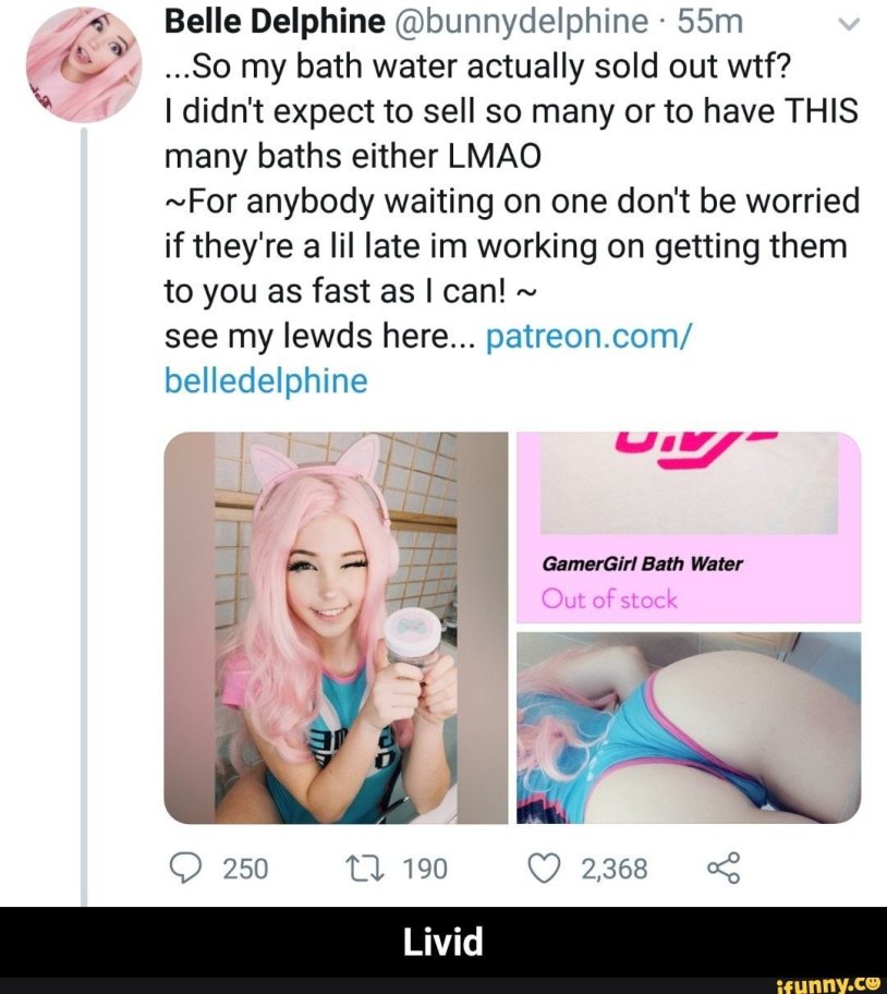 Bellphin Belle Delphine blogger