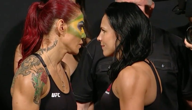 Gina Carano weighing