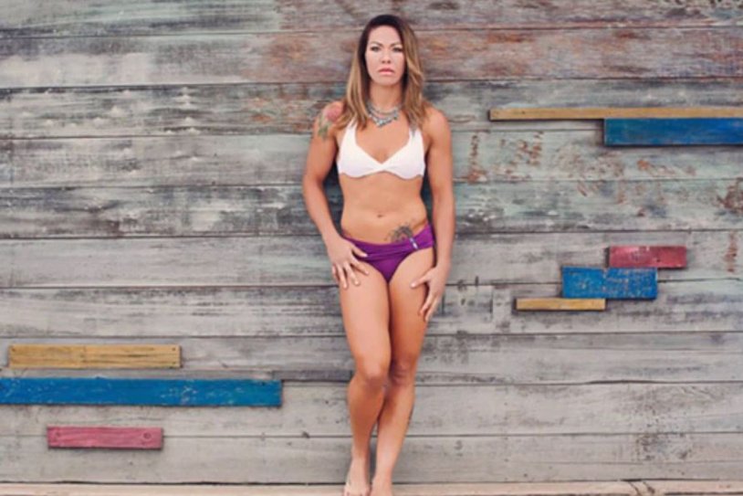 Chris Sayborg in a dress