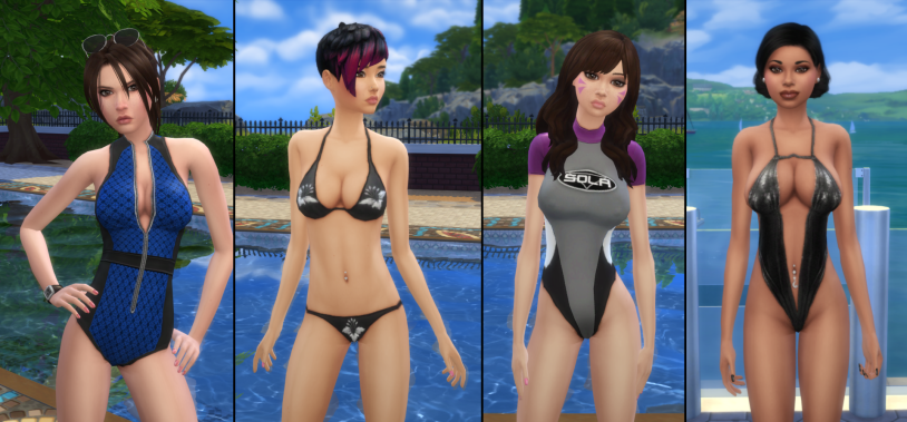 Demonstration of naked body