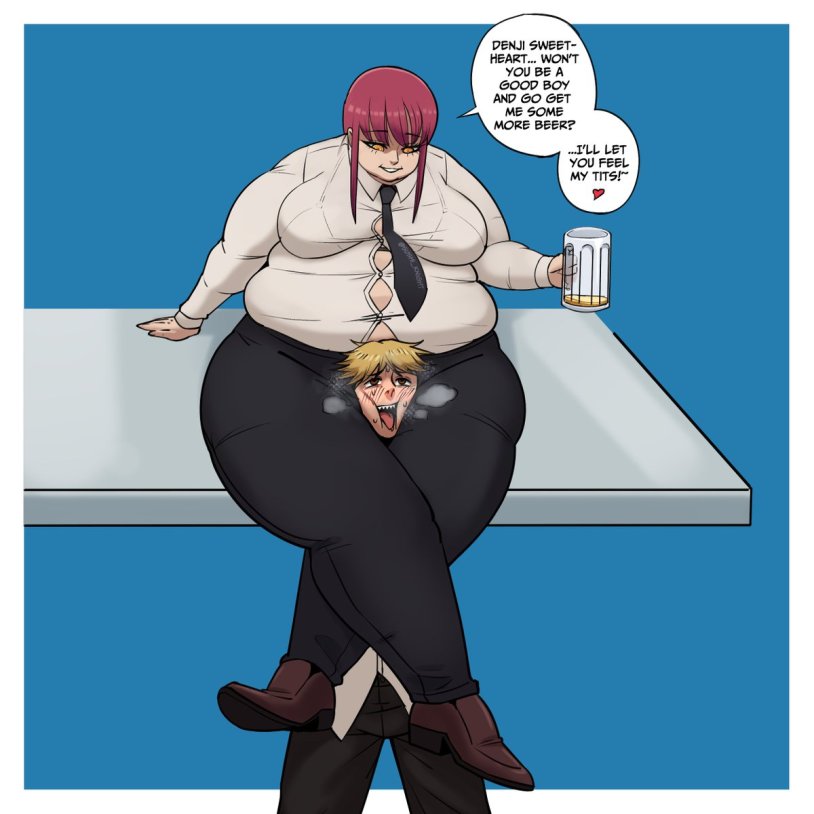 Makima ass machim anime