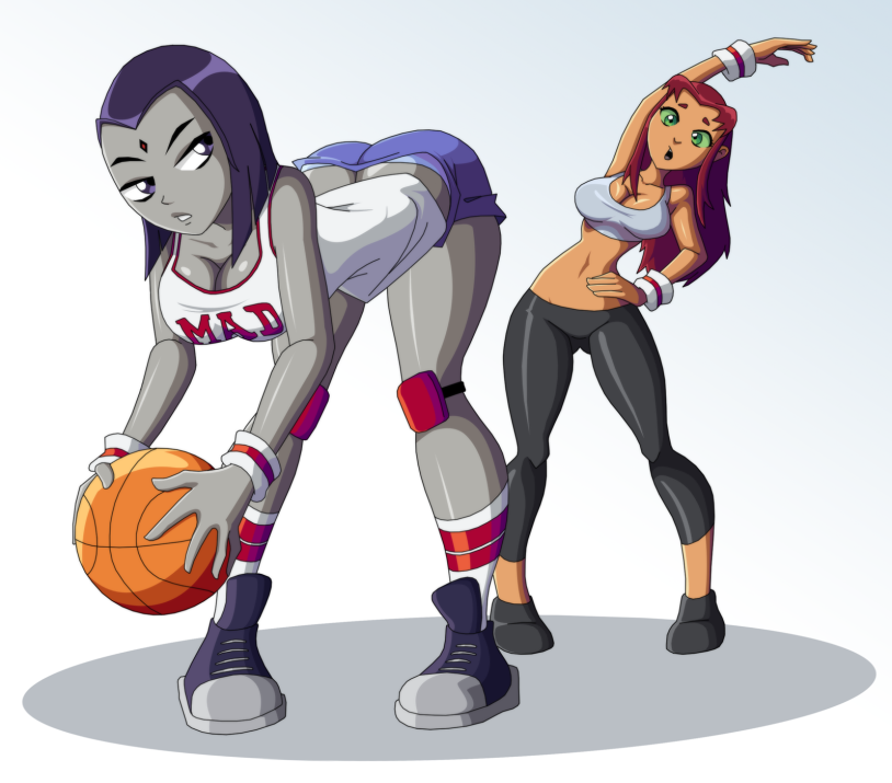 Raven Jinx and Starfire