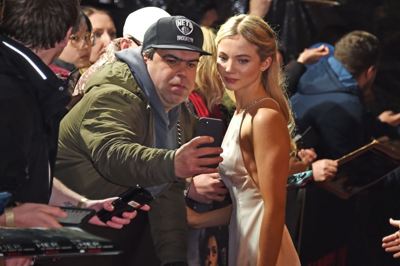 Freya Allan and Henry Cavill