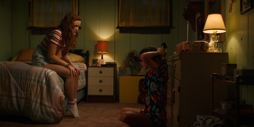 Millie and Sadie Stranger Things