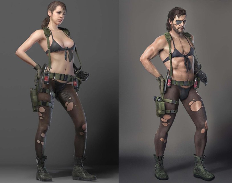 Metal Gear Raiden Rule 63