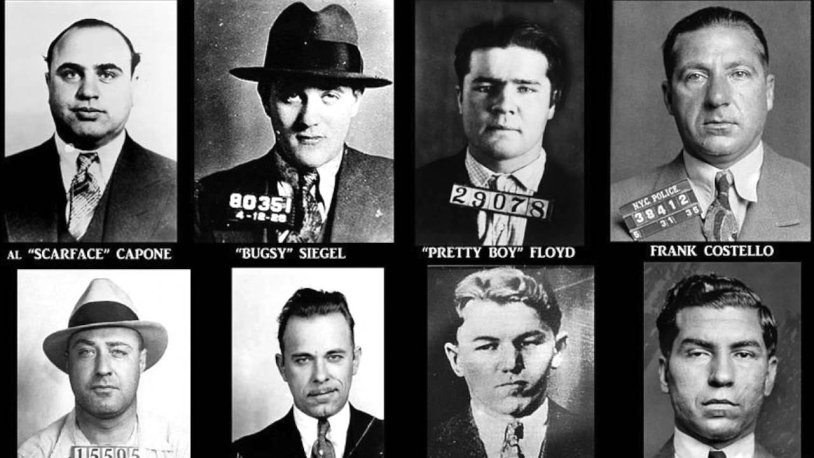 Laki Luchano and Al Capone