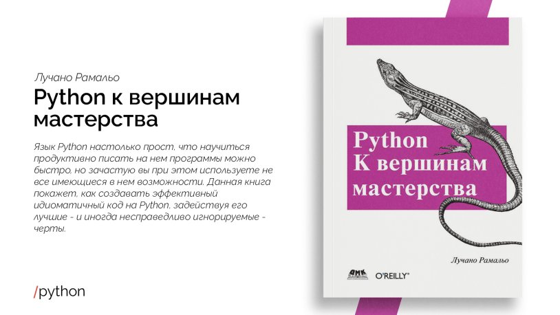 Python to the heights of skill