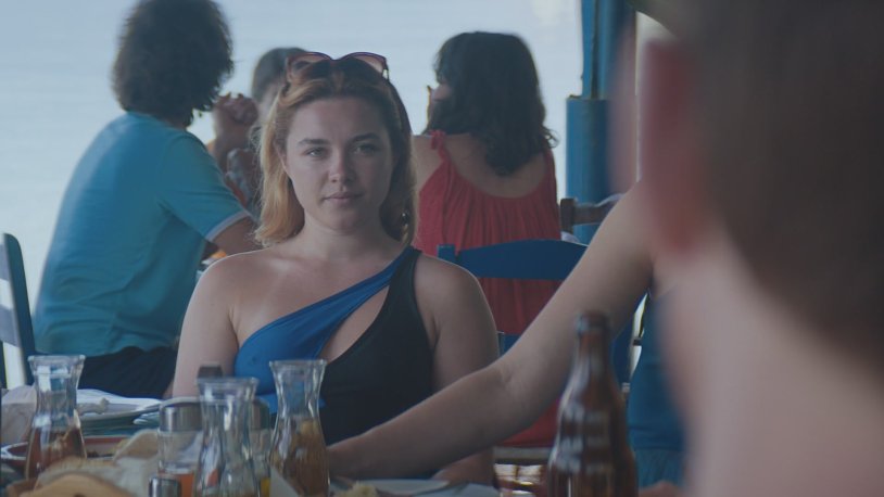 Florence Poy and Zach Braff 2021