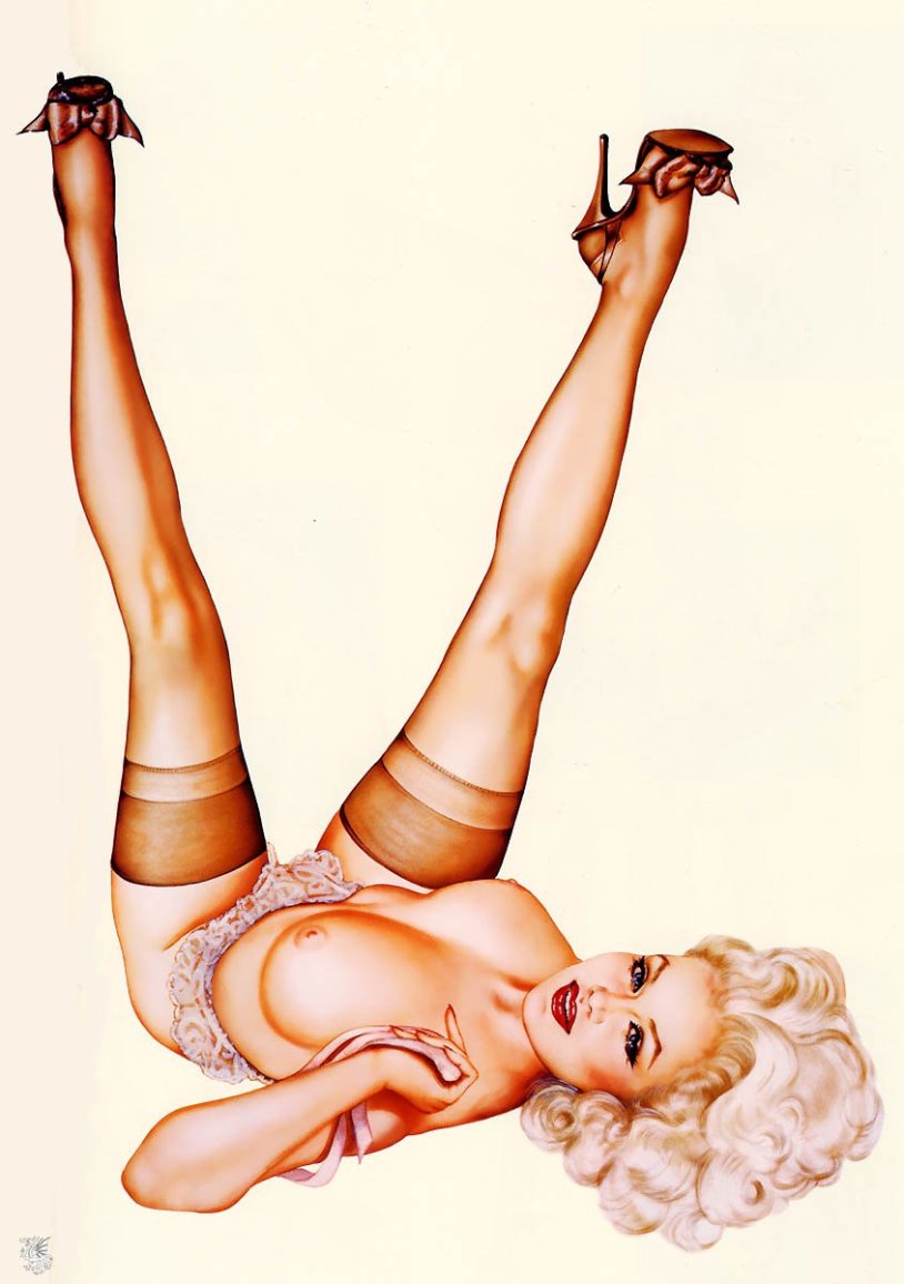 Erotic drawings PIN-up