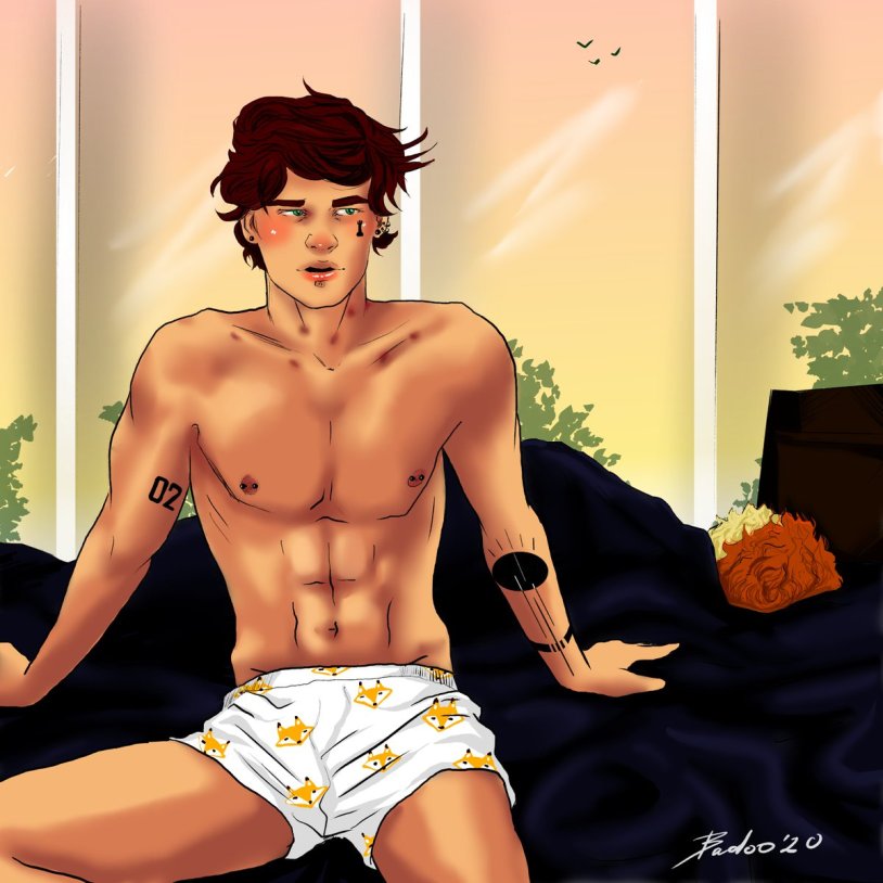 Aidan Gallagher hairy armpits