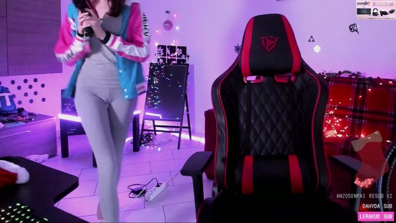 Strimmersha Karina in underwear